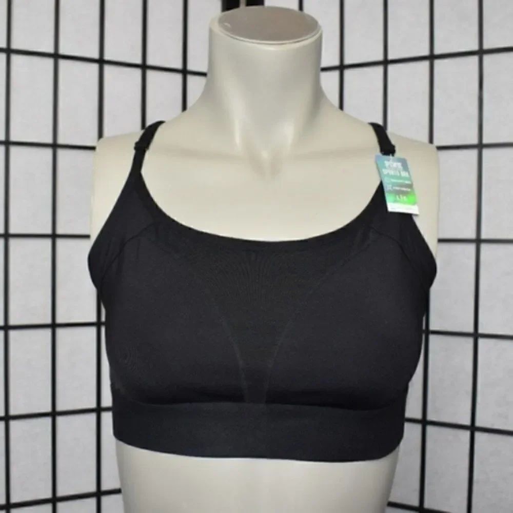 Victoria's Secret Pink Black Ultimate Sports Bra